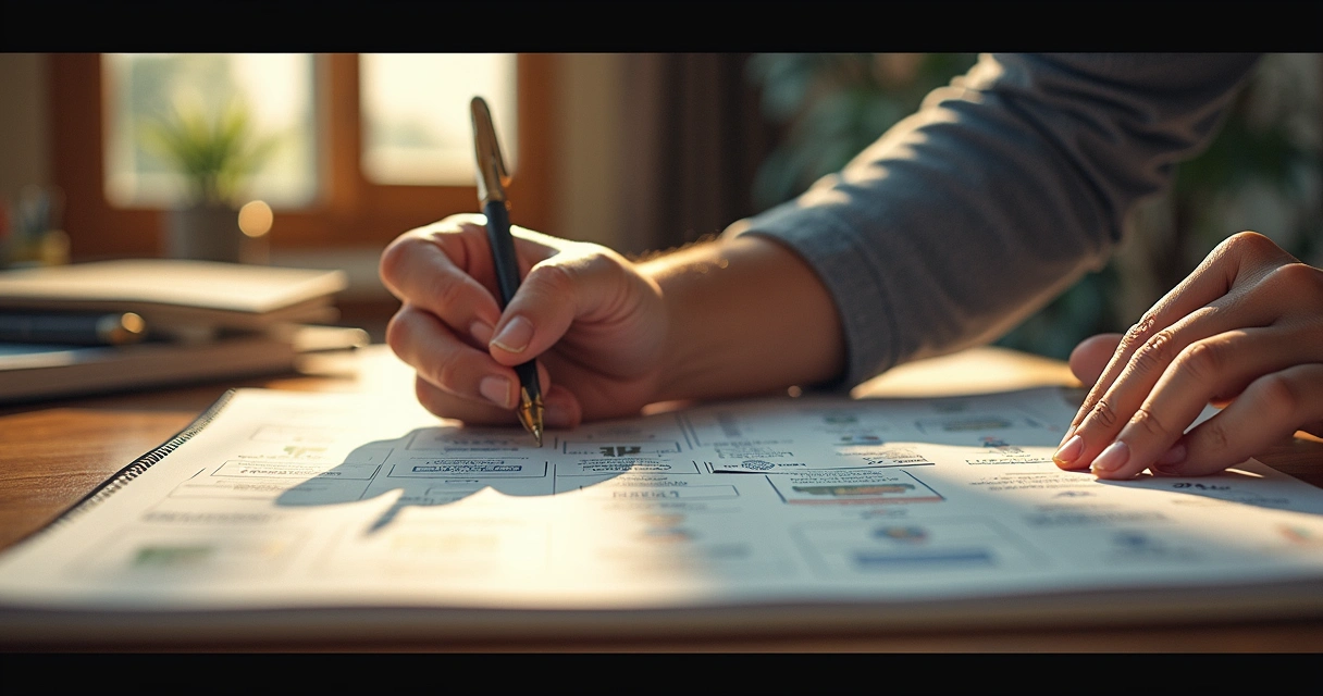 Comparação visual entre lucros reais e presumidos em gráficos financeiros detalhados sobre mesa de escritório